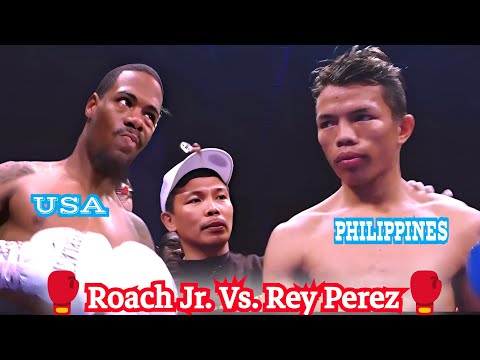 Видео: Ламонт Роуч 🇺🇸 младший против Рея Переса 🇵🇭 единогласным решением судей #highlights