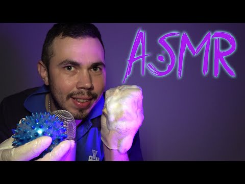 Видео: ASMR ПЕРЧАТКИ ГУБКИ ПЕНЫ