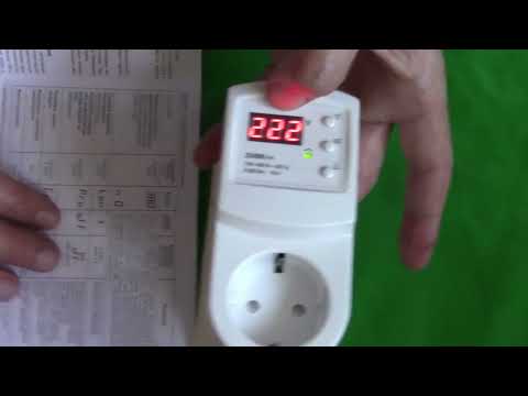 Видео: Реле напряжения ZUBR R116y.