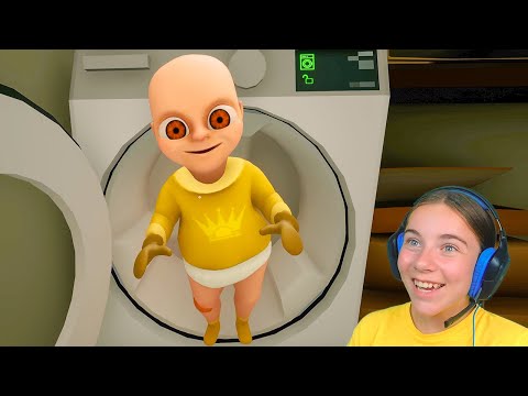 Видео: ПОСТИРАЛА РЕБЕНКА в Жёлтом Baby in Yellow