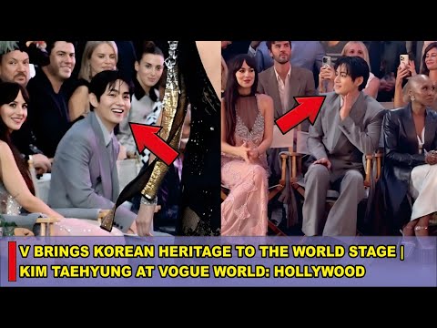Видео: V приносит корейское наследие на мировую сцену | Ким Тэхён на Vogue World 2025