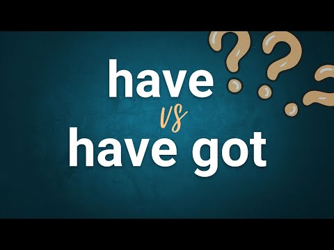 Видео: Have/have got қазақша ережесі