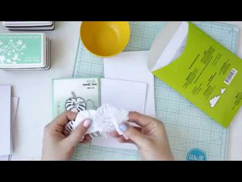 Видео: Открытки с тиснением вырубкой (CAS-card: Die Cut Letterpress Technique) | Mimi cut