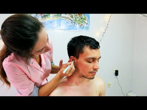 Видео: ASMR Интенсивный массаж спины и головы от Юлии Джон