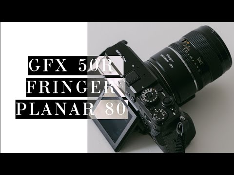 Видео: Обзор Fujifilm GFX 50R с переходником Fringer и обьективом Carl Zeiss Planar 80 2.0 от Contax 645 🔥
