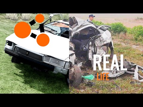 Видео: Аварии на реальных событиях #17 | BeamNG.Drive Flashbacks