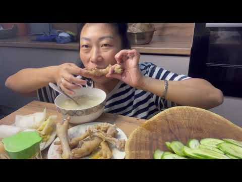 Видео: 🍲 Осень в Алматы | Мукбанг: куриный бульон по-корейски, паби и 🥬 #ДомашнийУжин #ЭфирВечером 