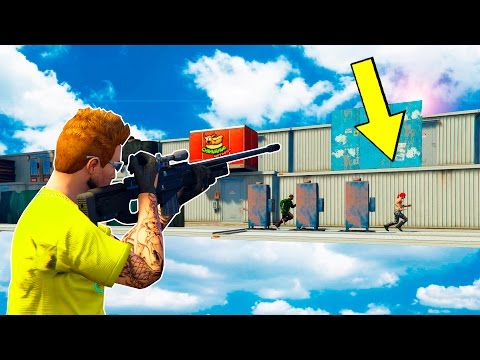Видео: БЫСТРЫЕ БЕГУНЫ ПРОТИВ ТОЧНЫХ СНАЙПЕРОВ! (GTA 5 Смешные моменты)