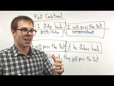 Видео: Первое условное предложение