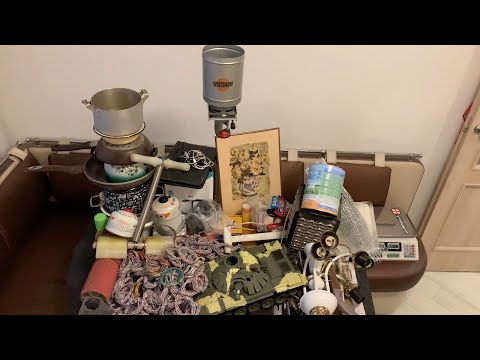 Видео: Вечерний Сталк #19: нашёл танк, кофеварку, медные провода, фотоувеличитель разные вещи