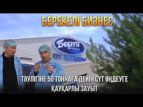 Видео: Берекелі бизнес | ТӘУЛІГІНЕ 50 ТОННАҒА ДЕЙІН СҮТ ӨҢДЕУГЕ ҚАУҚАРЛЫ ЗАУЫТ