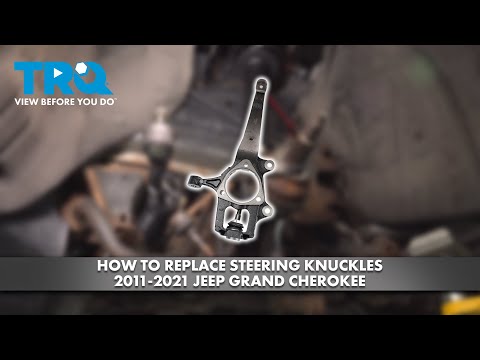 Видео: Как заменить передние поворотные кулаки на Jeep Grand Cherokee 2011-2021