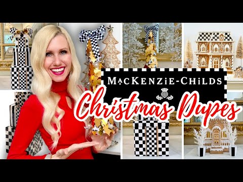 Видео: Я ОБМАНУЛА РОЖДЕСТВЕНСКИЙ ДЕКОР ОТ *MACKENZIE-CHILDS* И СЭКОНОМИЛА 1000 ДОЛЛАРОВ! СДЕЛАЙТЕ ПРАЗДН...