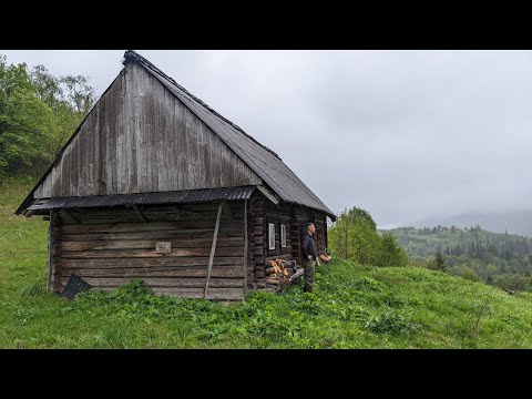 Видео: 100-летний примитивный лесной дом моих предков находится Вдали от Цивилизации.
