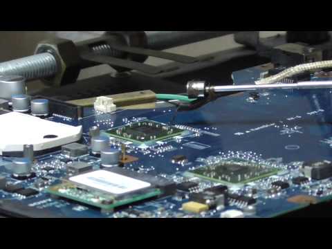 Видео: Ремонт ноутбука Sony. Замена северного моста и немного о датакодах
