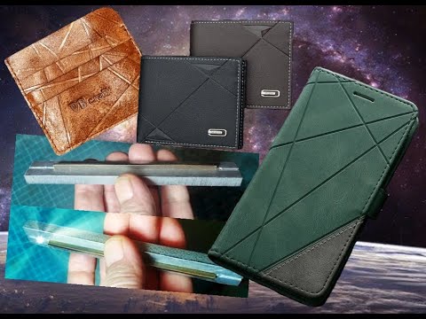 Видео: Клише "ПОЛОСА" для декоративной отделки кожаных изделий