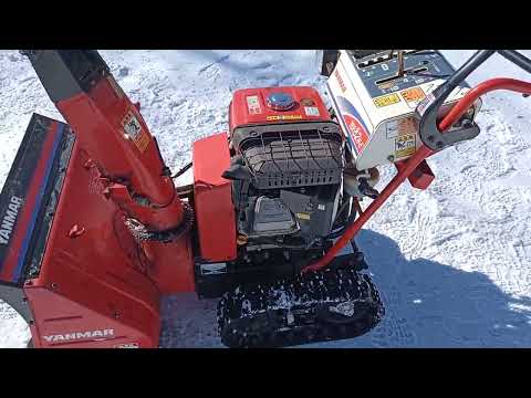 Видео: Обзор снегоуборочной машины Yanmar YSR 82H-E (ヤンマーYSR82H-E)