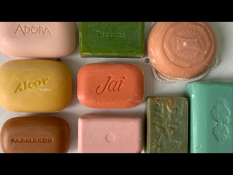 Видео: Ретросэт с прекрасными образцами сухого мыла| Adora, JAI, Alcor, Paon, Bozur, Лесное, Ленок