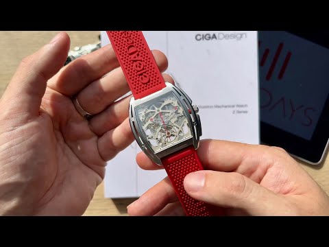 Видео: Живой обзор часов Ciga Design Skeleton Mechanical Watch Z Series
