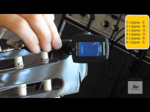 Видео: Что такое тюнер. Как настроить гитару по тюнеру