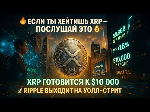 Видео: 🔥Если ты хейтишь XRP — послушай это💰 XRP готовится к $10 000 🚀 Ripple выходит на Уолл-стрит💥