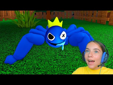 Видео: Я СИНИЙ ПАУК из РАДУЖНЫХ ДРУЗЕЙ в ROBLOX!