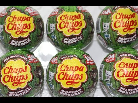 Видео: Распаковываем шоколадные шары "Говорящий Том" от "Chupa Chups"