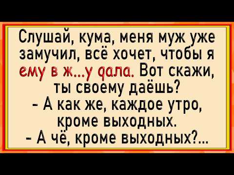 Видео: Как жена поставила мужу условие! Сборник свежих анекдотов! Юмор!