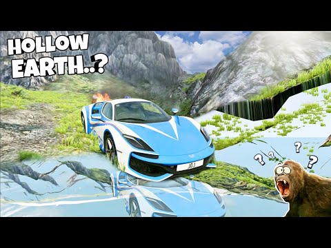 Видео: Падающие машины 😱 #3 | Секретное место 🤫 - [BeamNG.Drive]