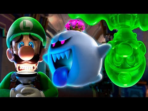 Видео: ОТЕЛЬ ПРИЗРАКОВ #1 Отпуск в шикарном отеле Luigi's Mansion 3