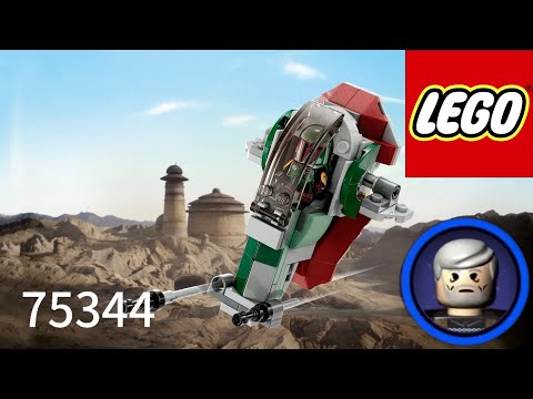 Видео: LEGO Star Wars 75344”Звездолет Бобы Фетта” + История Slave 1