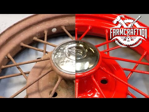 Видео: Реставрация и аукцион старинных колес Ford Model A!