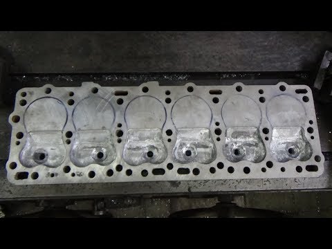 Видео: Увеличение степени сжатия ГАЗ-51,63,52 , ч.№ 4 ,доделали ГБЦ.