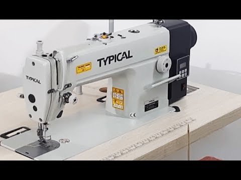 Видео: №53 Описание промышленной швейной машины Typical GC6150 со встроенным сервоприводом.