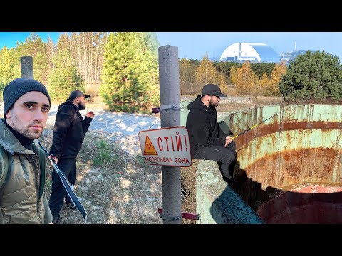 Видео: Рыбалка в Чернобыльской Зоне Сергеем Трейсером Сделал лук настрелял карасей