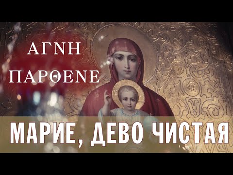 Видео: МАРИЕ, ДЕВО ЧИСТАЯ | AGNI PARTHENE | ХОР БРАТИИ ВАЛААМСКОГО МОНАСТЫРЯ