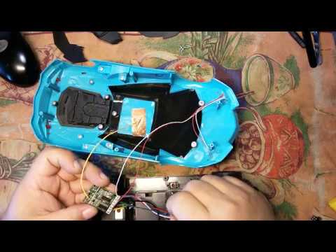 Видео: Ремонт машинки с пультом управления