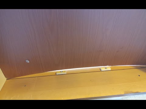 Видео: Укрепление мебельных ящиков (детский комод)