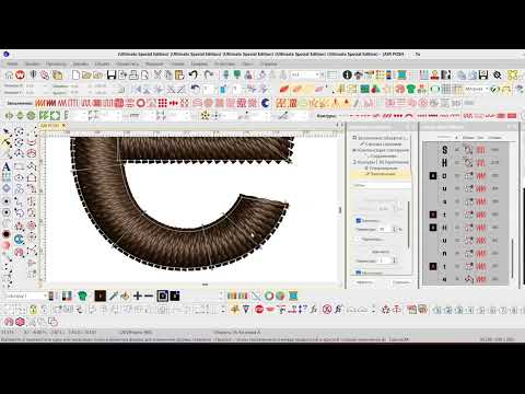 Видео: Отрисовка логотипа в Wilcom e4.2/ Logo Digitizing in Wilcom e4.2