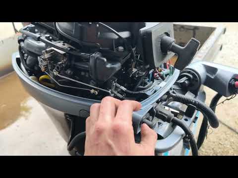 Видео: Запуск Yamaha F9.9, Seamotors, Владивосток