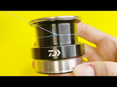 Видео: Запомни всего лишь один рыболовный узел. Всем советую запомнить как привязать леску к катушке