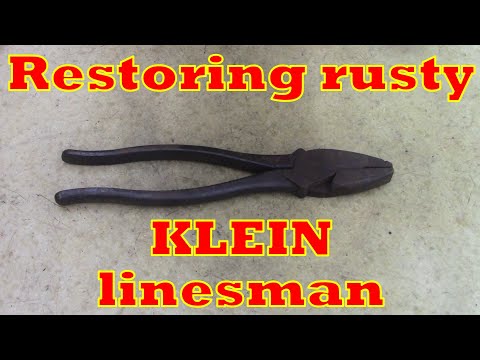 Видео: Реставрация ржавого линейного судьи KLEIN!!!