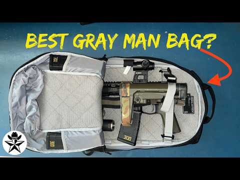 Видео: ЛУЧШАЯ серая мужская сумка?