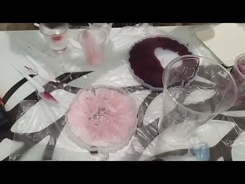 Видео: 🌺цветок на эпоксидной смоле