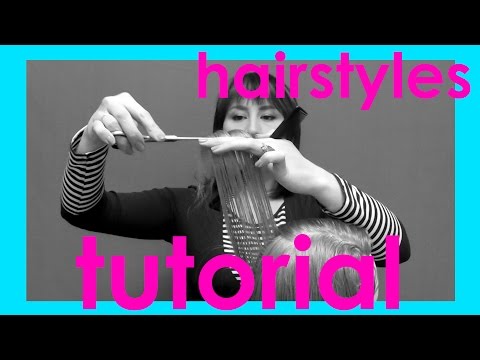 Видео: Hairstyles tutorial, basics (Основы правильной стрижки)