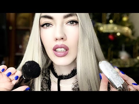 Видео: АСМР💕НОВОГОДНИЙ МАКИЯЖ💕ASMR💕New Year's makeup💕#asmr #асмр #асмрвидео #асмрзвукирта