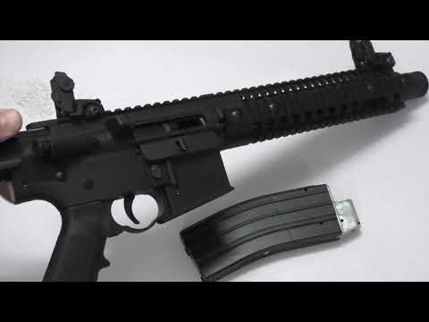 Видео: Crosman DPMS SBR реплика Panther DPMS