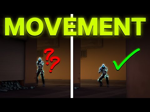 Видео: Как ДЕЙСТВИТЕЛЬНО двигаться в Valorant.