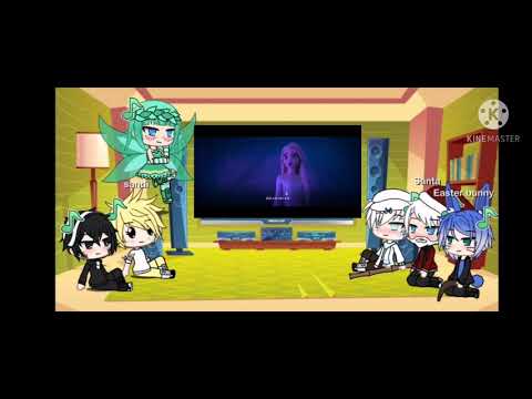 Видео: ❄️реакция хранителей снов на Эльзу из холодного сердца {2 часть}❄️