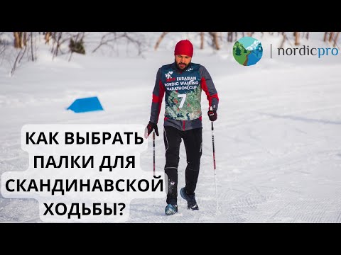 Видео: Как выбрать палки для скандинавской ходьбы?